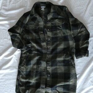 Duluth Trading Womens Flannel Duster